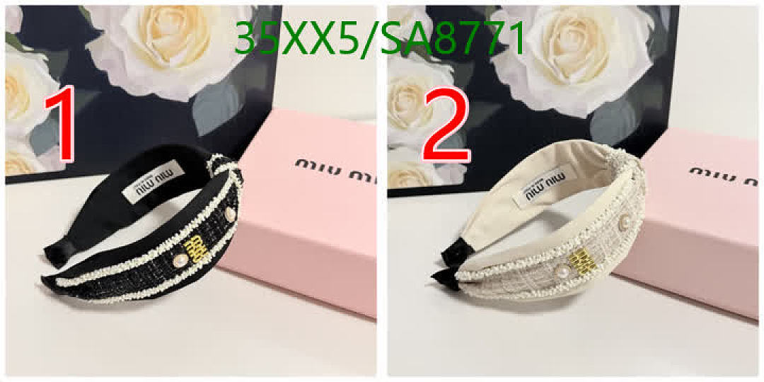 MIU MIU-Headband Code: SA8771 $: 35USD