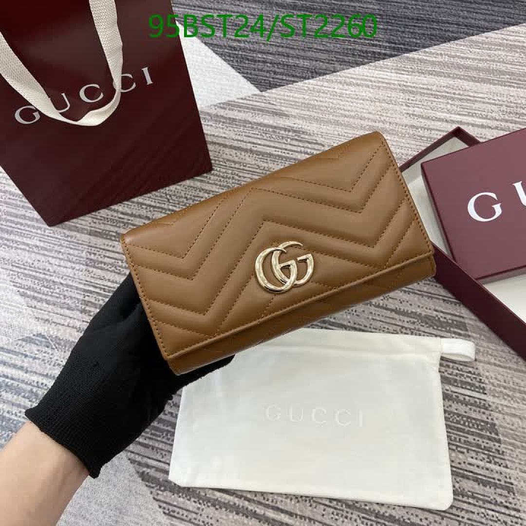 Gucci-Wallet Mirror Quality Code: ST2260 $: 95USD