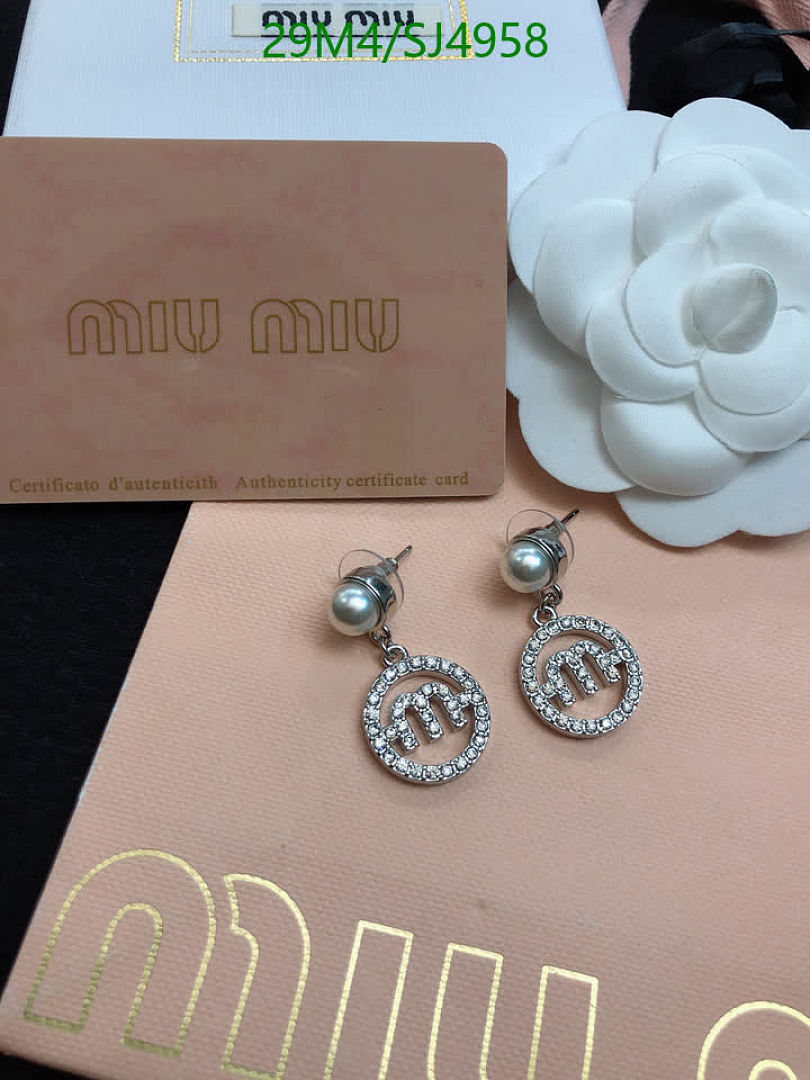 Miu Miu-Jewelry Code: SJ4958 $: 29USD