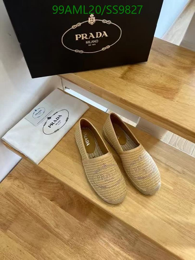Prada-Women Shoes Code: SS9827 $: 99USD