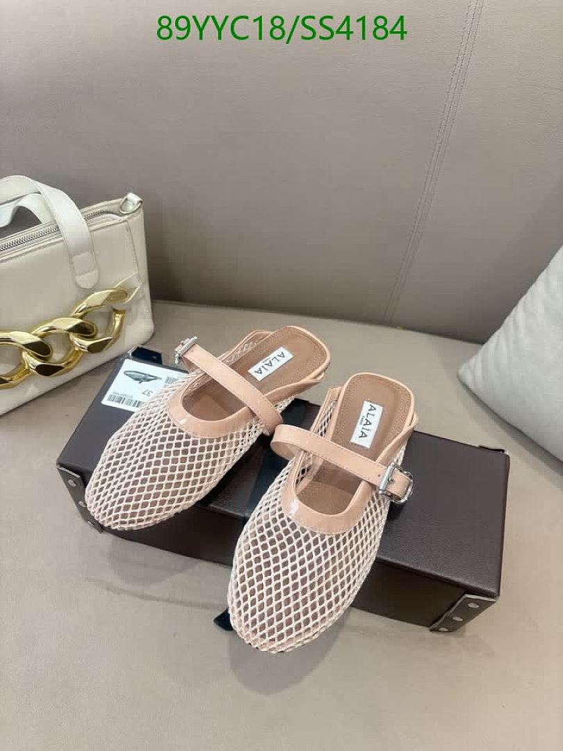 Alaia-Women Shoes Code: SS4184 $: 89USD