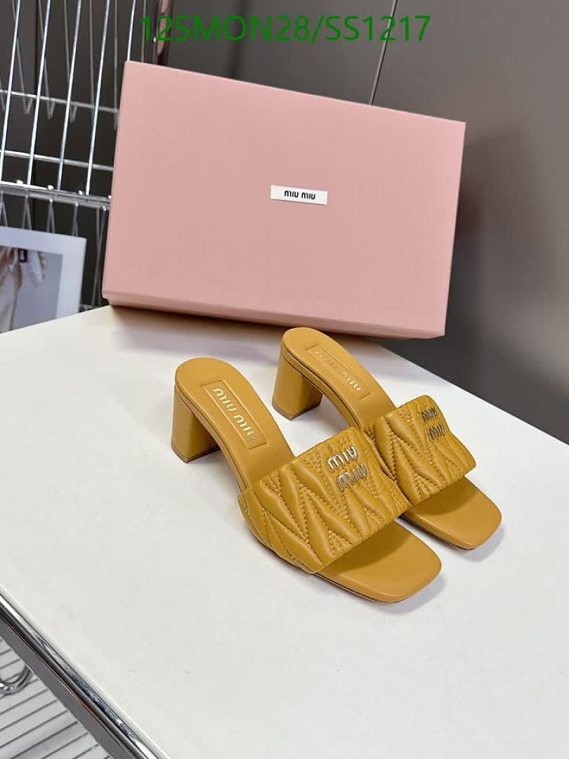 Miu Miu-Women Shoes Code: SS1217 $: 125USD