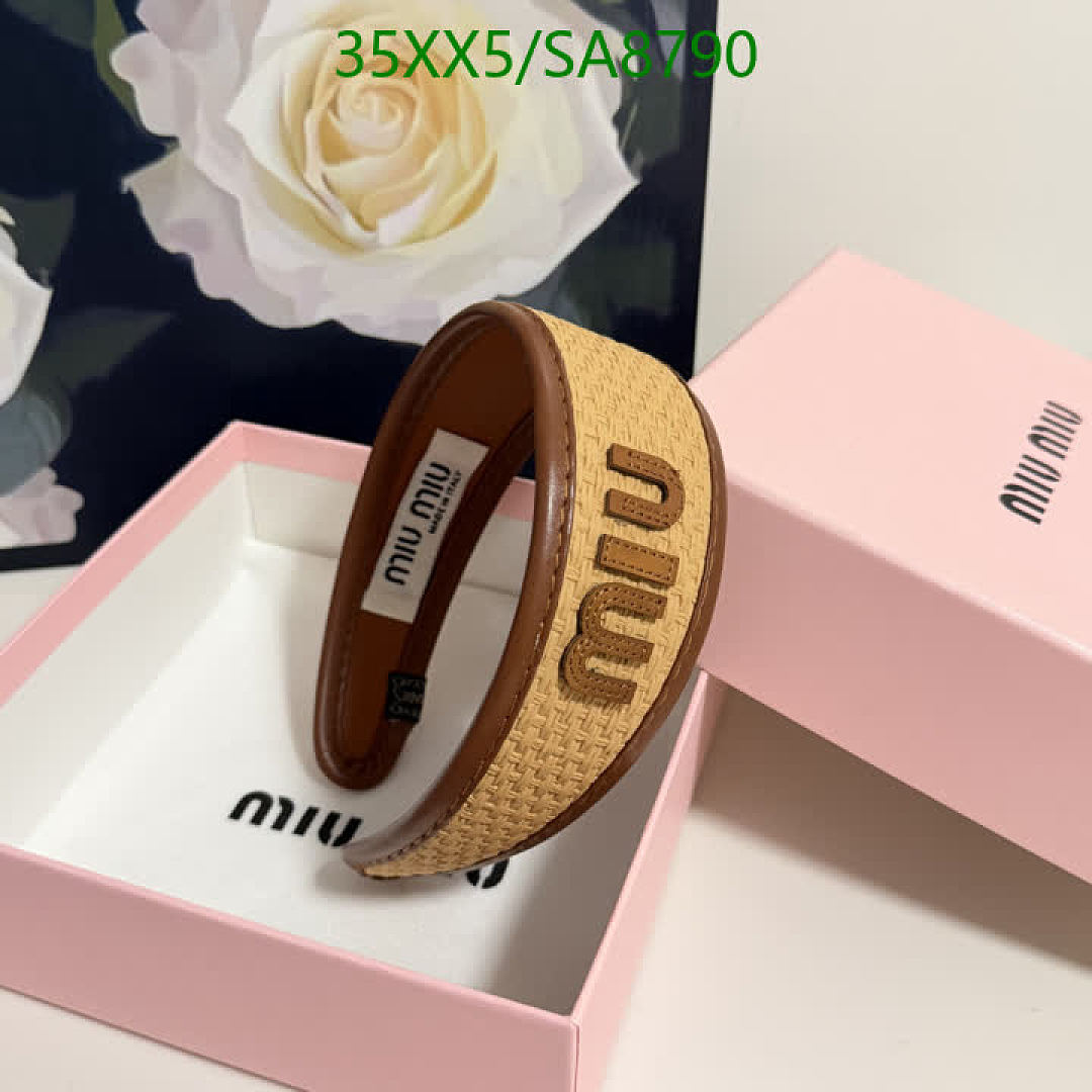 MIU MIU-Headband Code: SA8790 $: 35USD