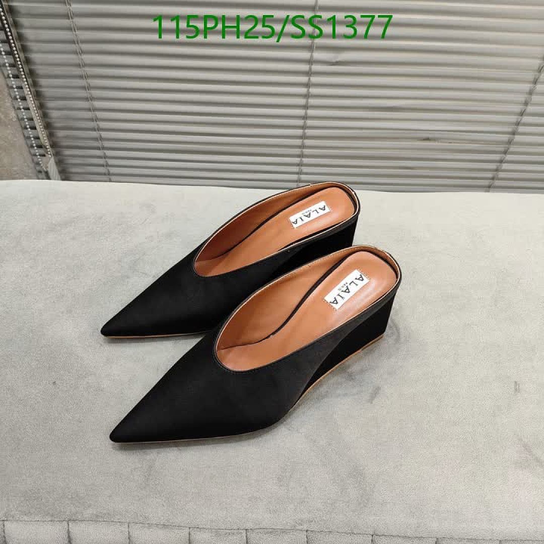 Alaia-Women Shoes Code: SS1377 $: 115USD