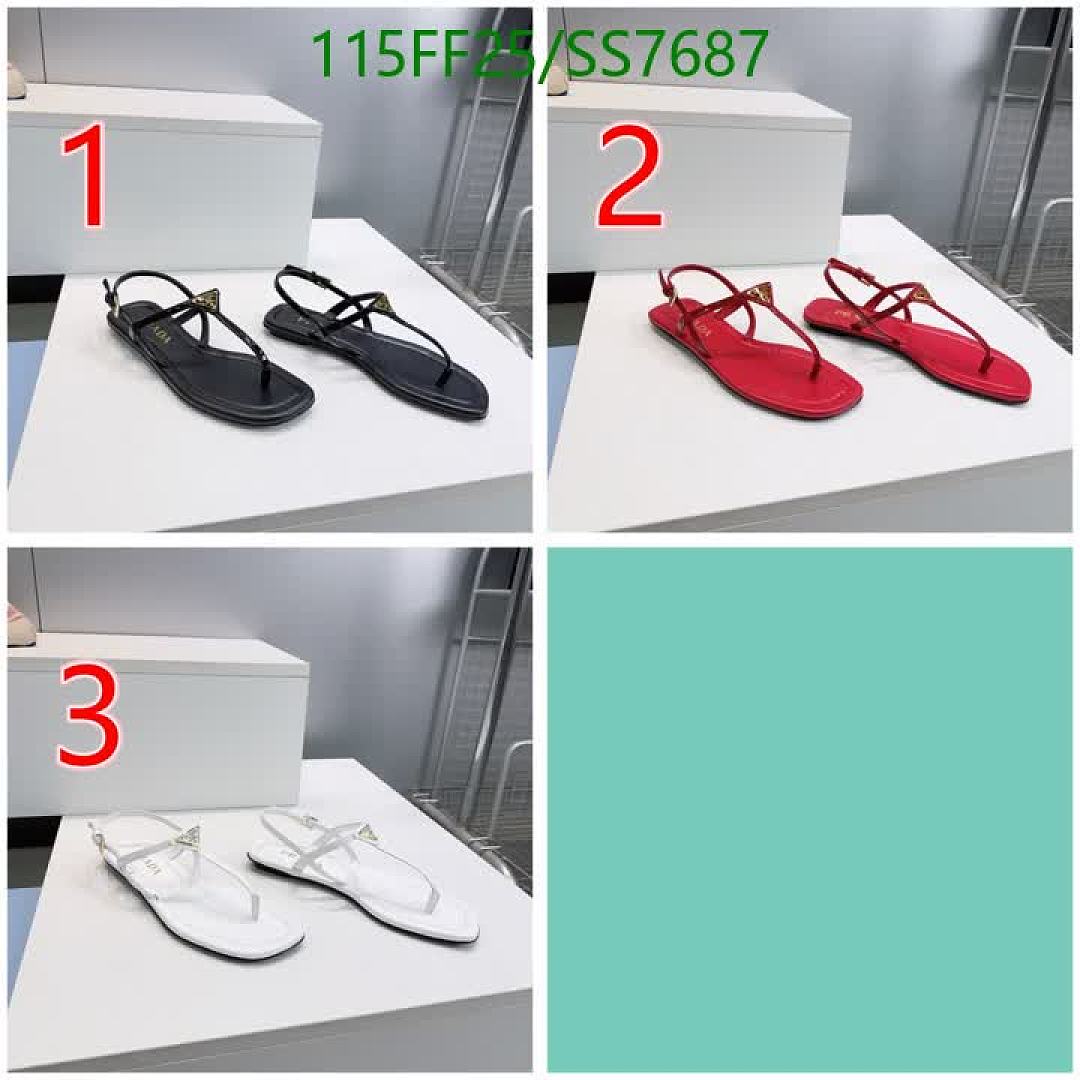 Prada-Women Shoes Code: SS7687 $: 115USD