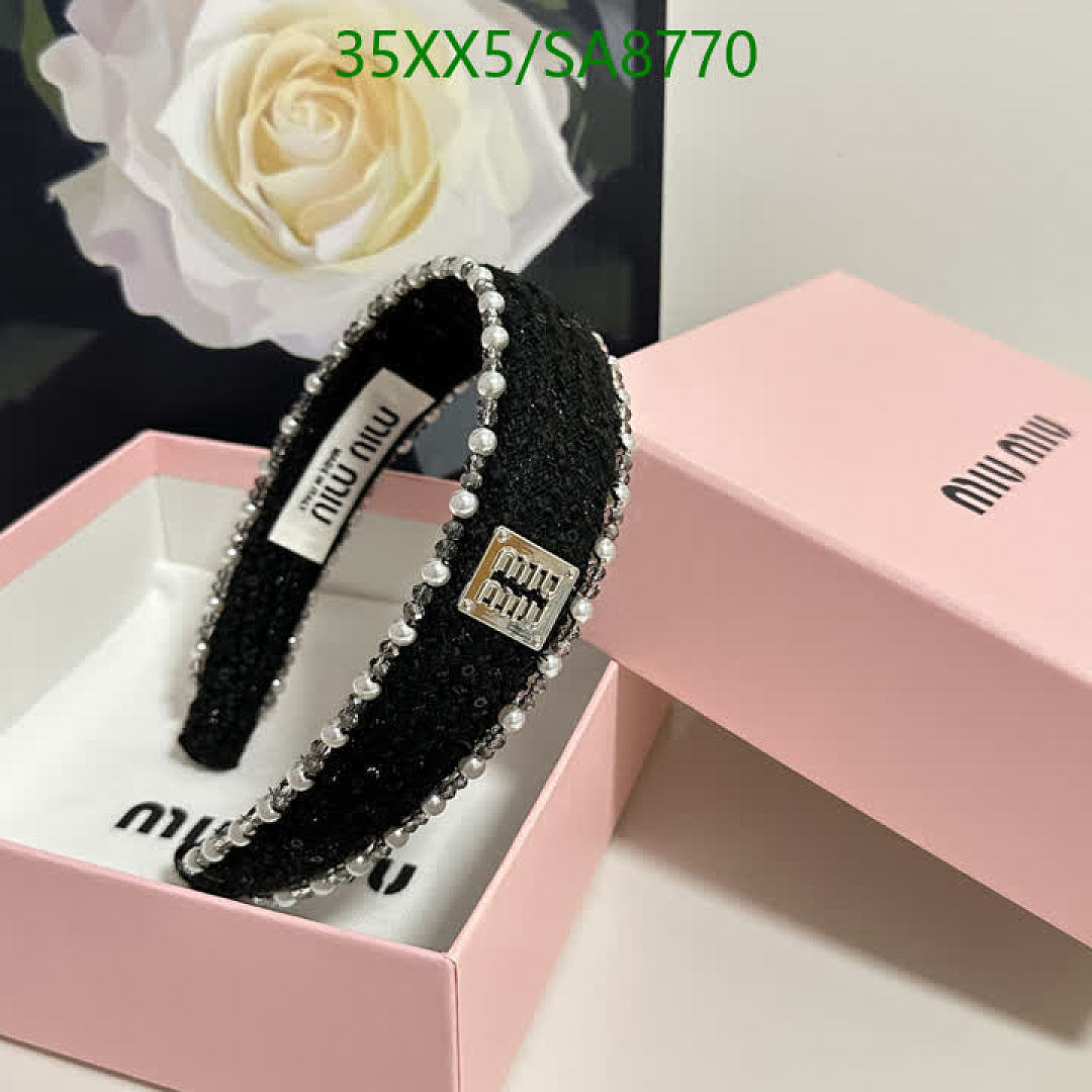 MIU MIU-Headband Code: SA8770 $: 35USD