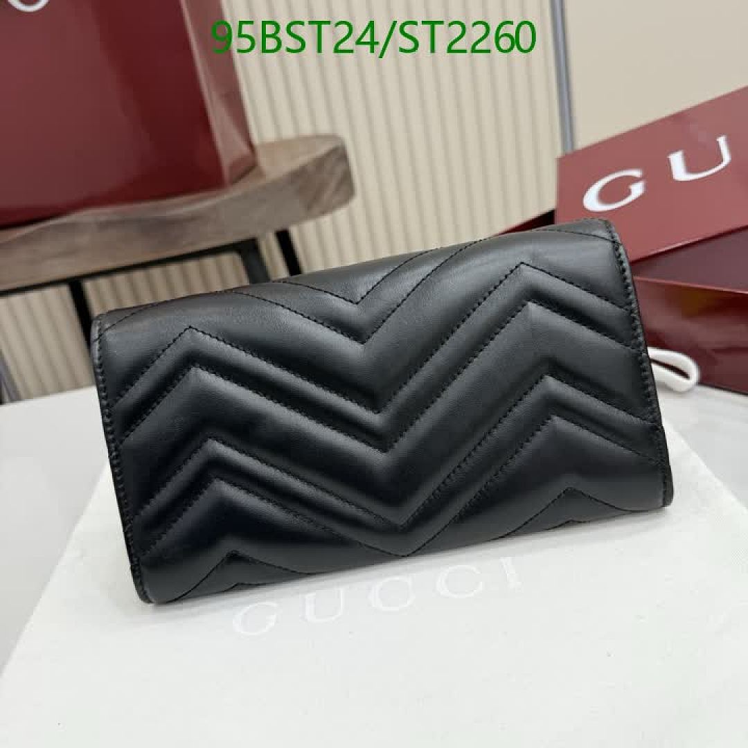 Gucci-Wallet Mirror Quality Code: ST2260 $: 95USD