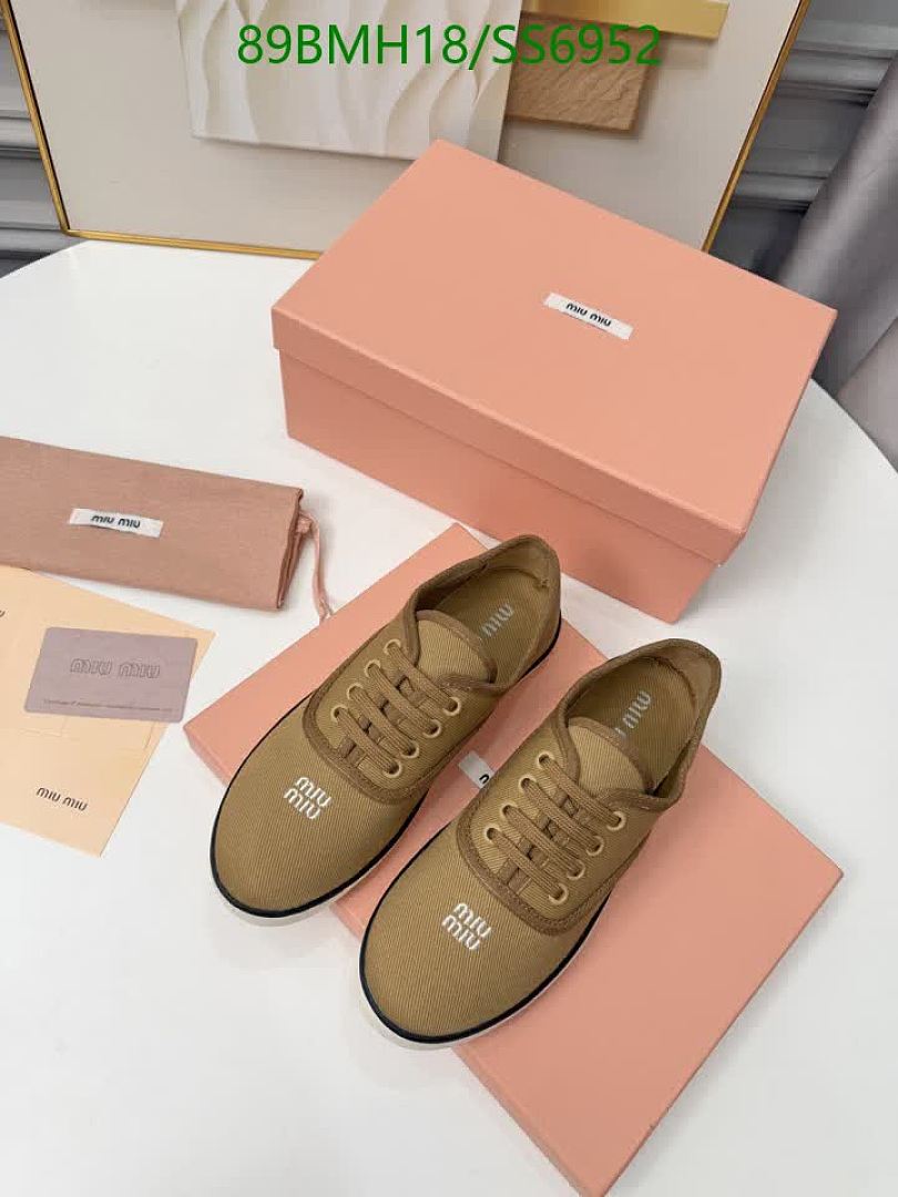 Miu Miu-Women Shoes Code: SS6952 $: 89USD