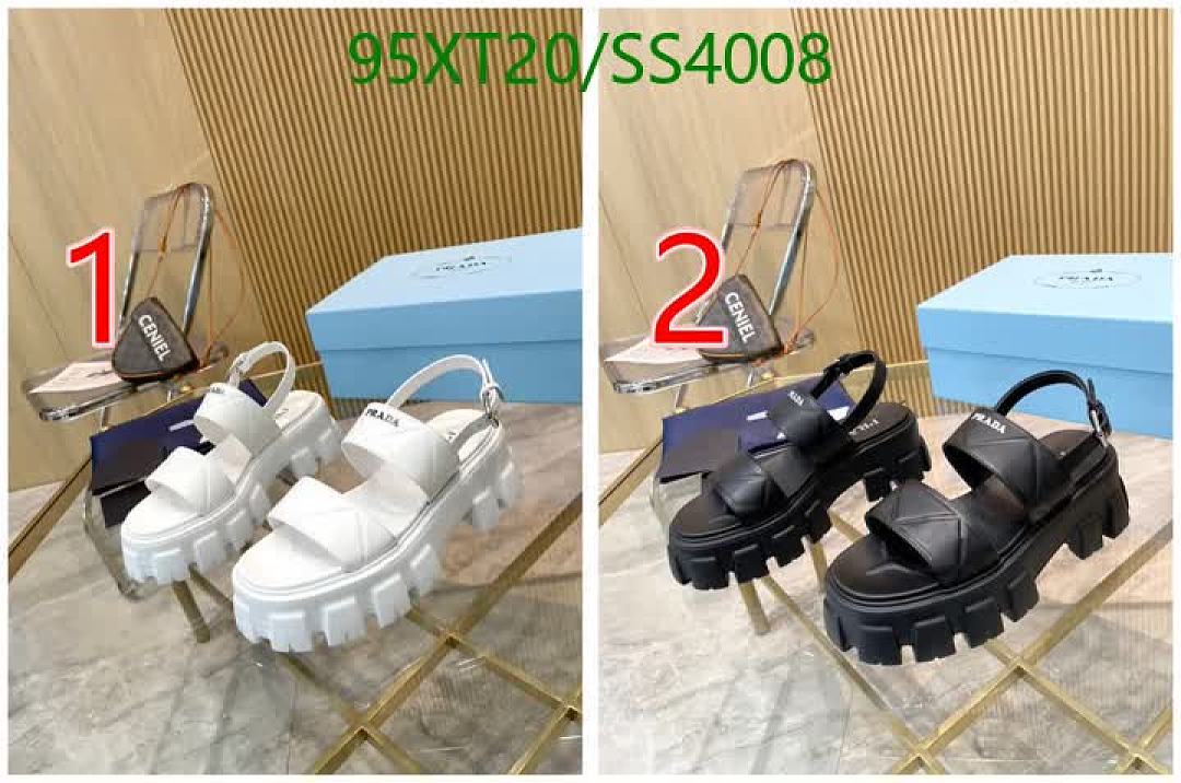 Prada-Women Shoes Code: SS4008 $: 95USD