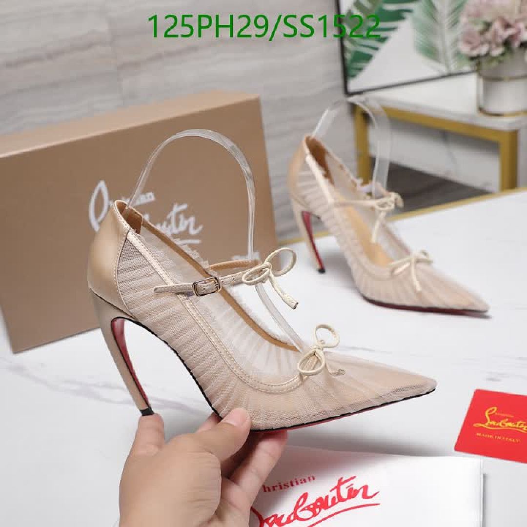 Christian Louboutin-Women Shoes Code: SS1522 $: 125USD