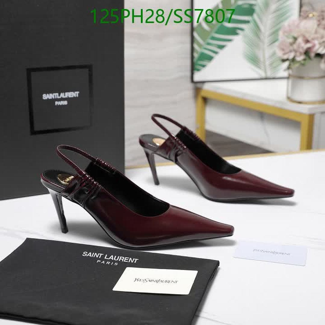 YSL-Women Shoes Code: SS7807 $: 125USD