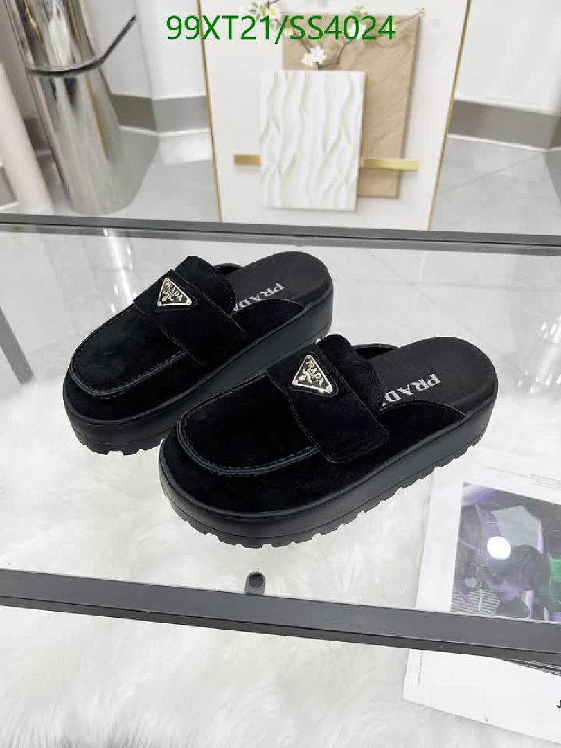 Prada-Women Shoes Code: SS4024 $: 99USD