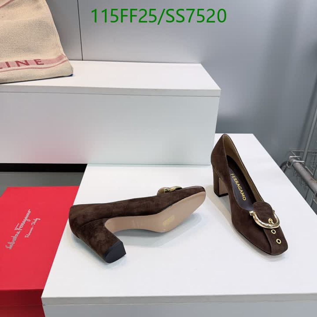Ferragamo-Women Shoes Code: SS7520 $: 115USD