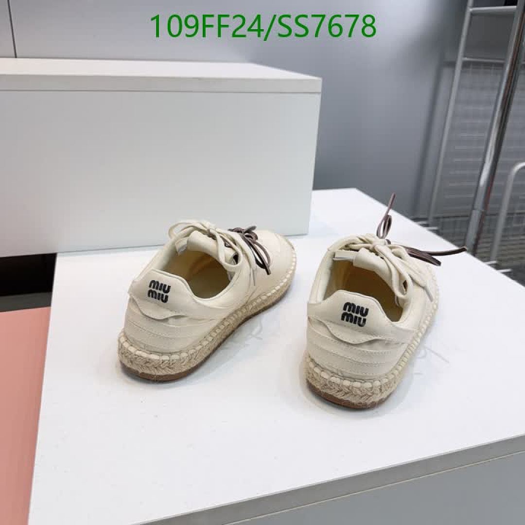 Miu Miu-Women Shoes Code: SS7678 $: 109USD