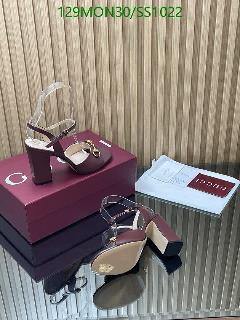 Gucci-Women Shoes Code: SS1022 $: 129USD