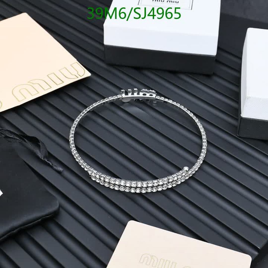 Miu Miu-Jewelry Code: SJ4965 $: 39USD