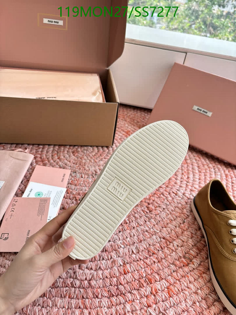 Miu Miu-Women Shoes Code: SS7277 $: 119USD