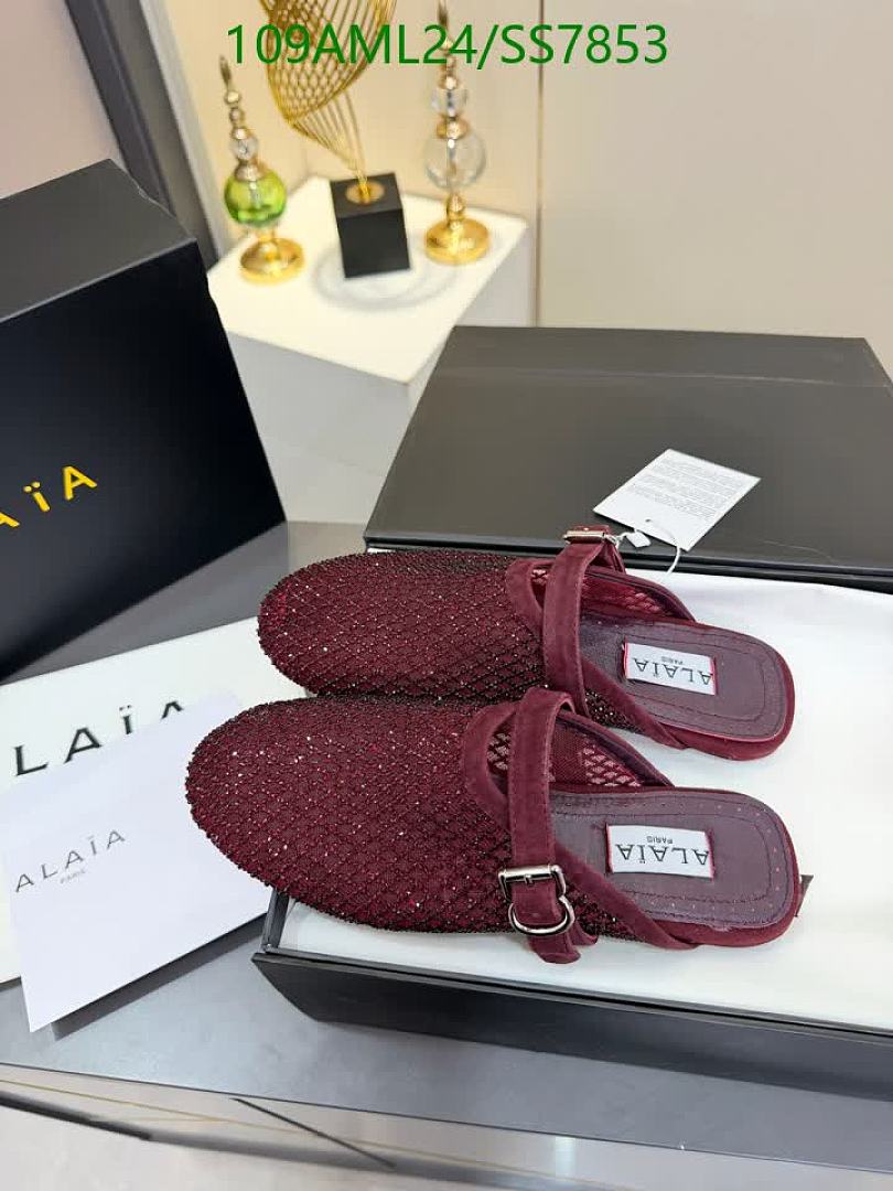 Alaia-Women Shoes Code: SS7853 $: 109USD
