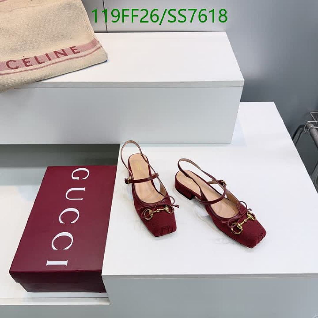Gucci-Women Shoes Code: SS7618 $: 119USD