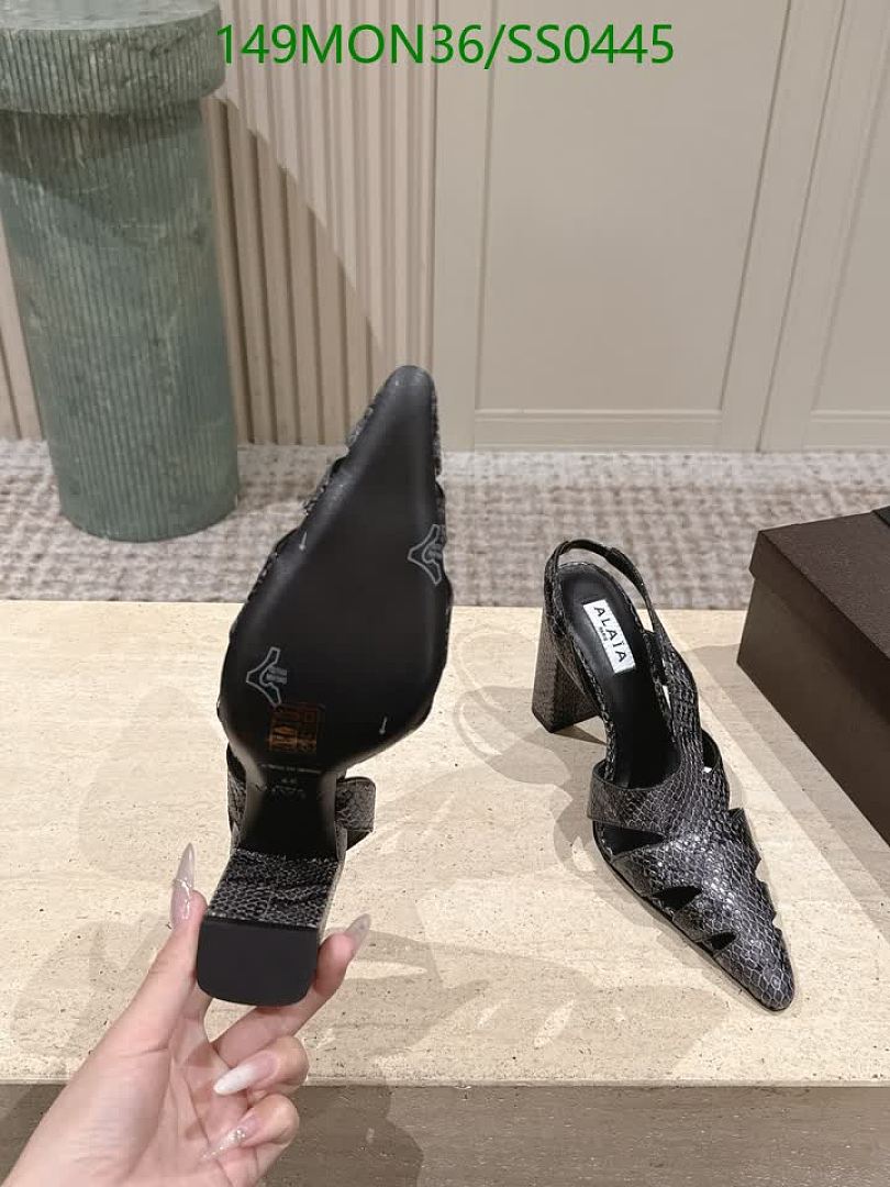 Alaia-Women Shoes Code: SS0445 $: 149USD