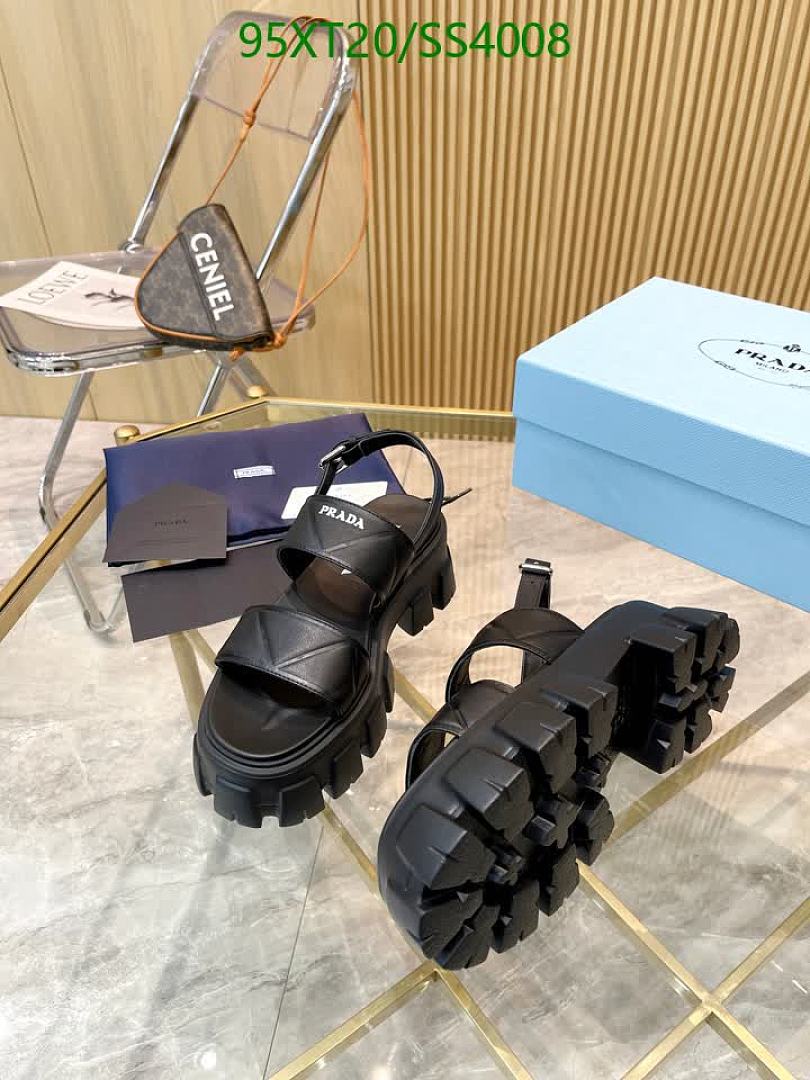 Prada-Women Shoes Code: SS4008 $: 95USD