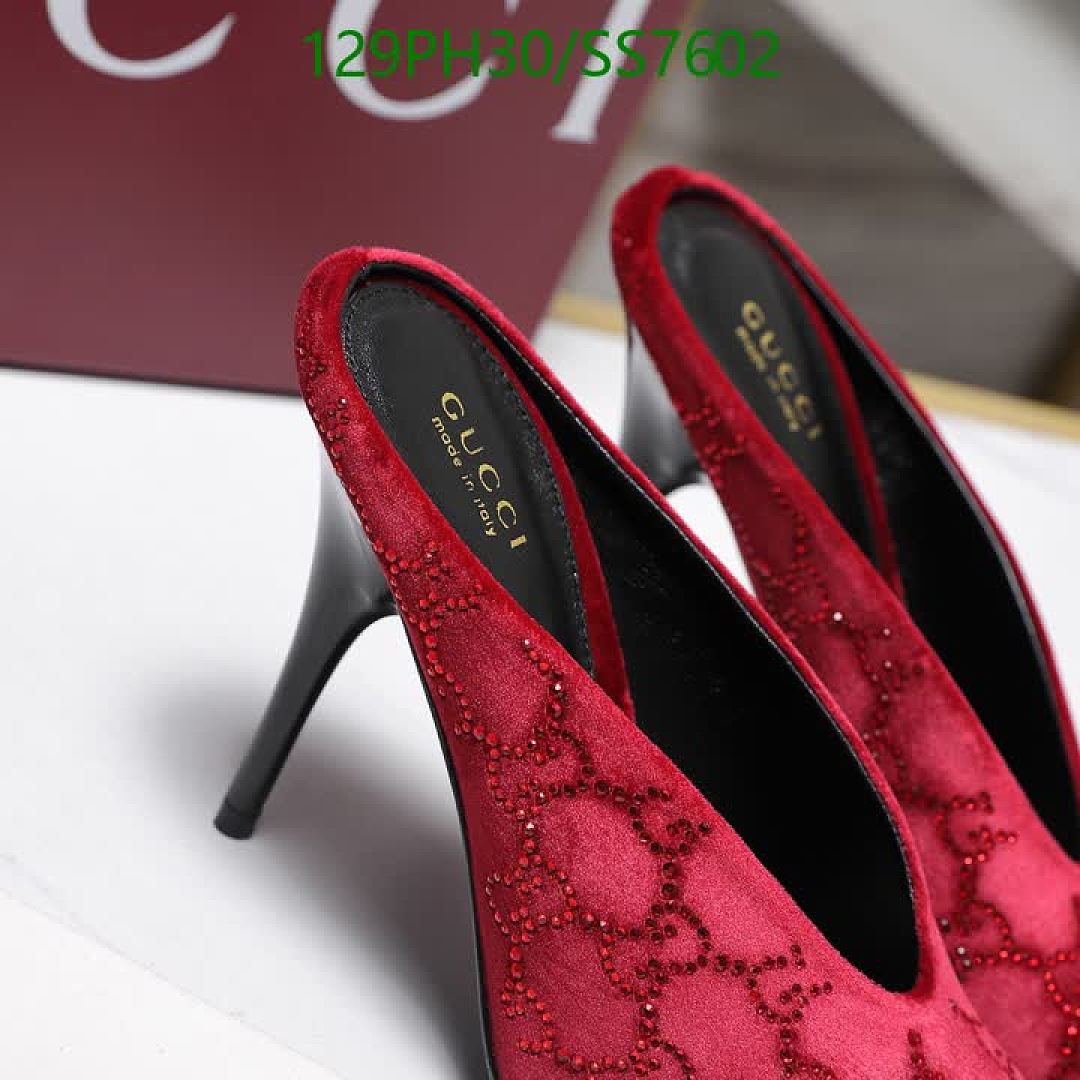 Gucci-Women Shoes Code: SS7602 $: 129USD