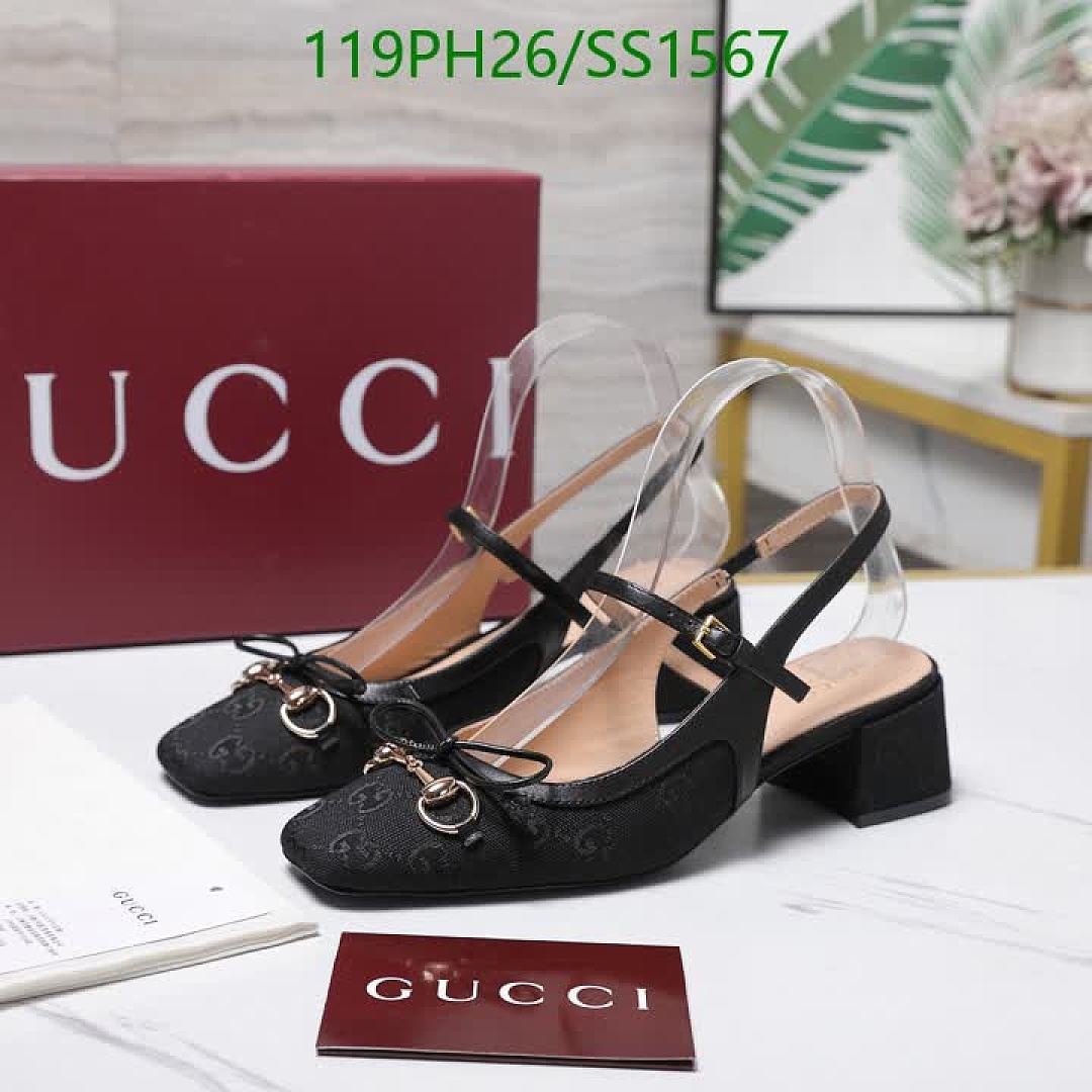 Gucci-Women Shoes Code: SS1567 $: 119USD