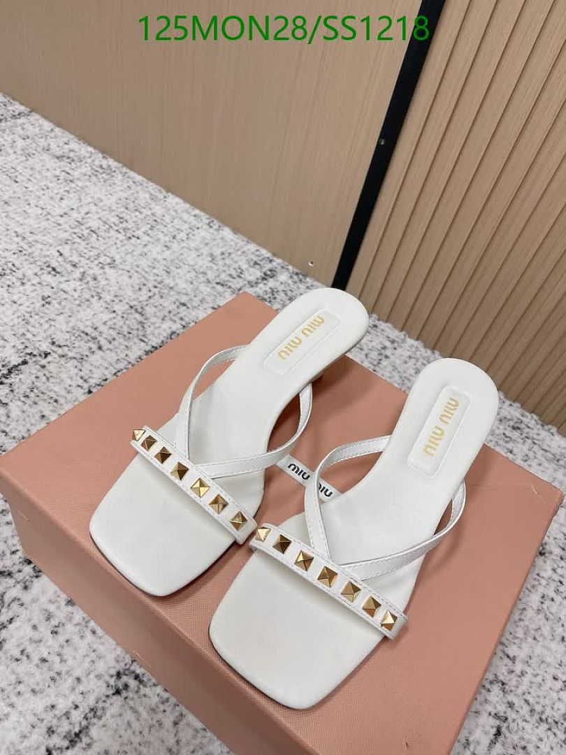 Miu Miu-Women Shoes Code: SS1218 $: 125USD