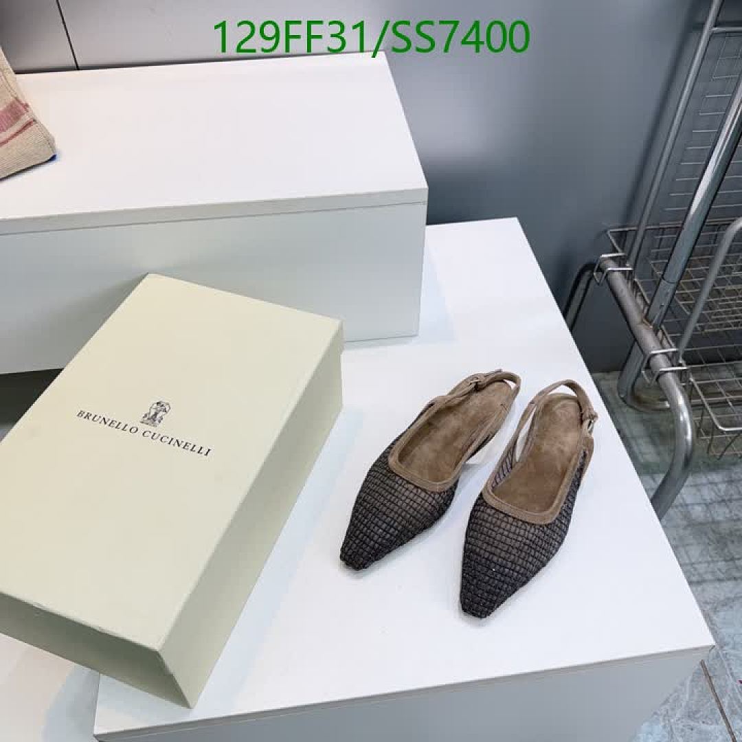Brunello Cucinelli-Women Shoes Code: SS7400 $: 129USD