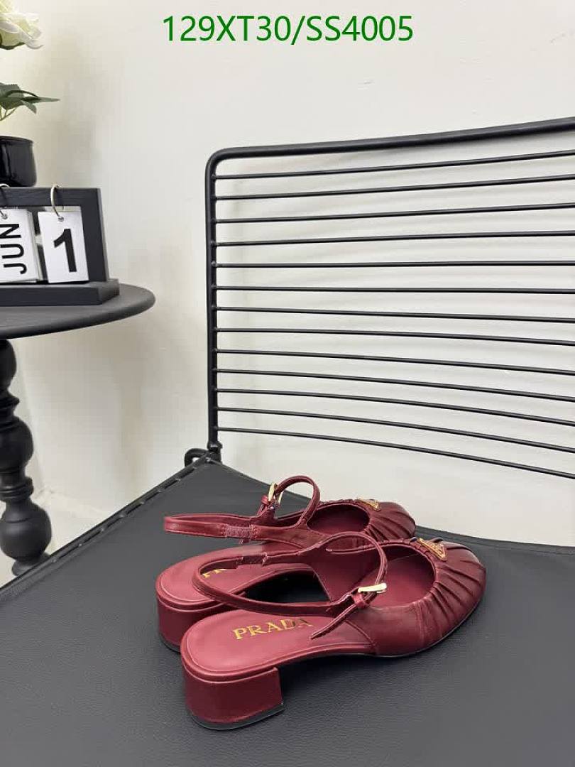 Prada-Women Shoes Code: SS4005 $: 129USD