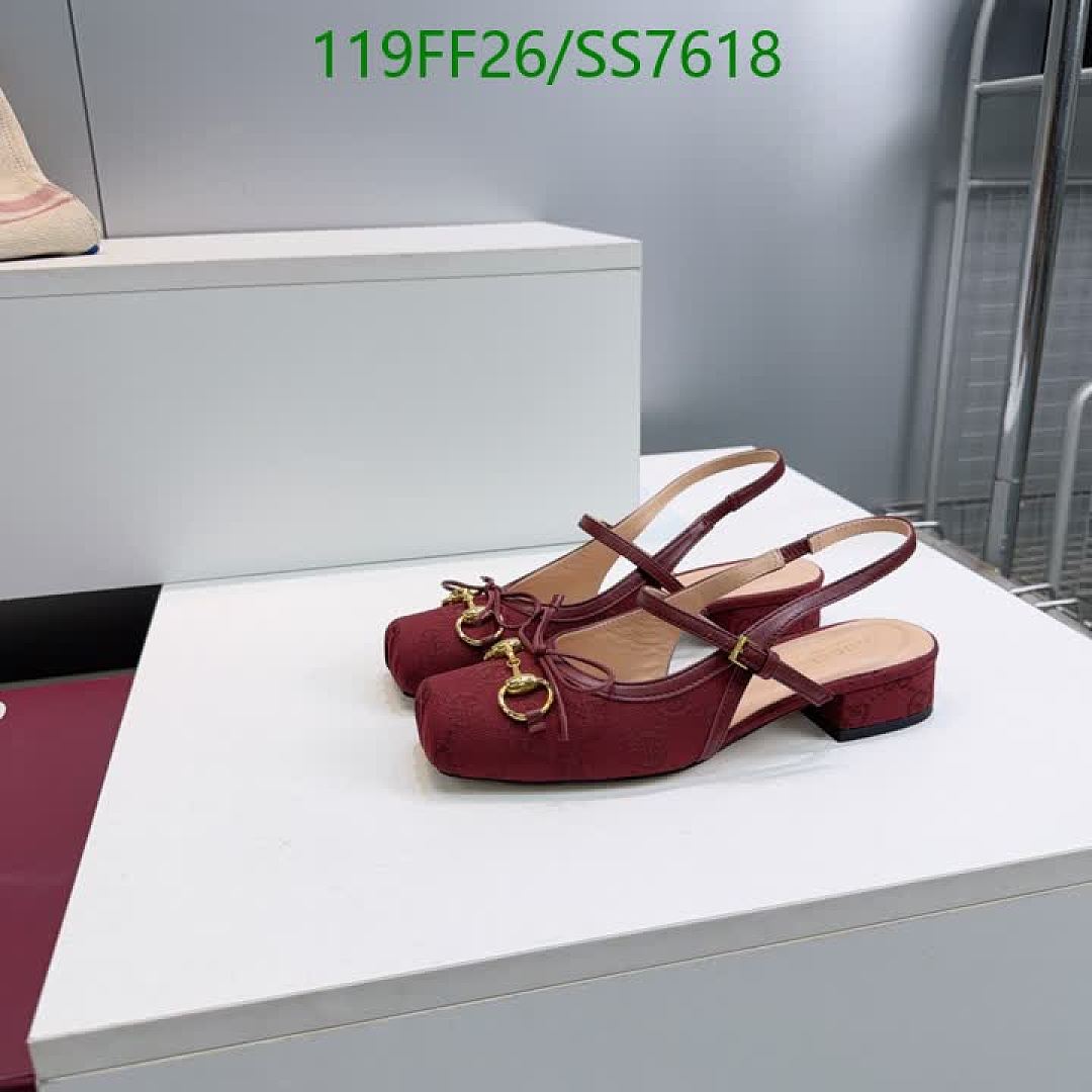 Gucci-Women Shoes Code: SS7618 $: 119USD