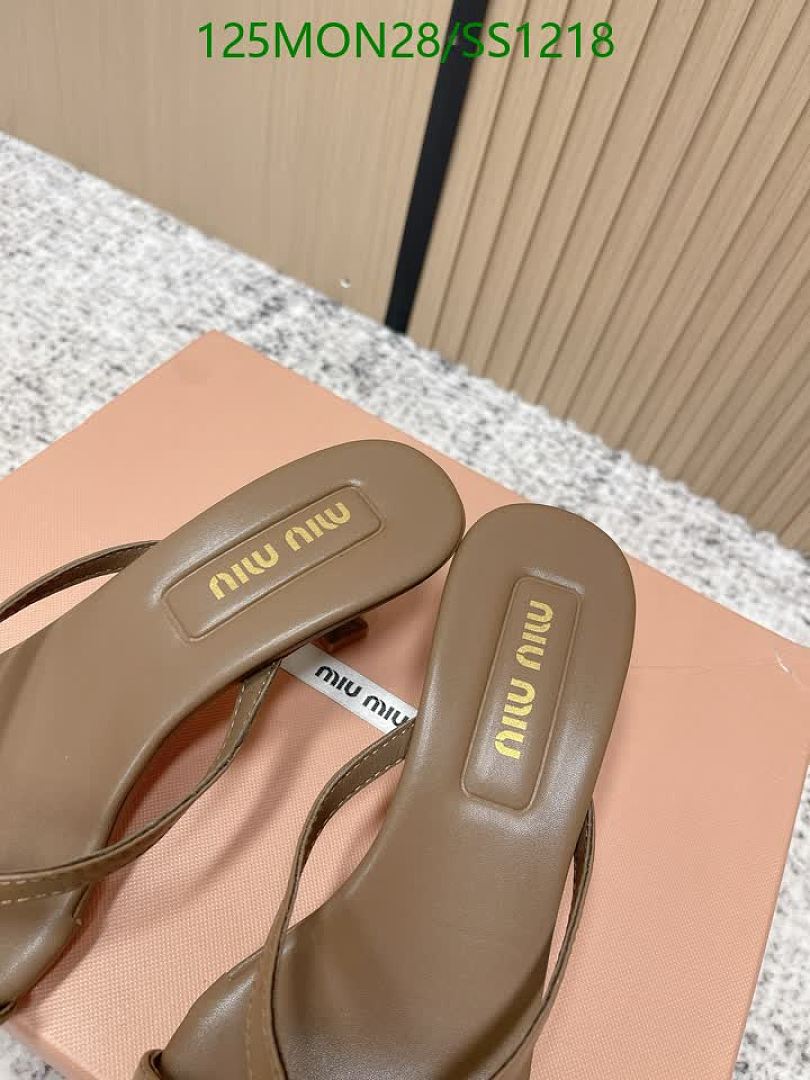 Miu Miu-Women Shoes Code: SS1218 $: 125USD