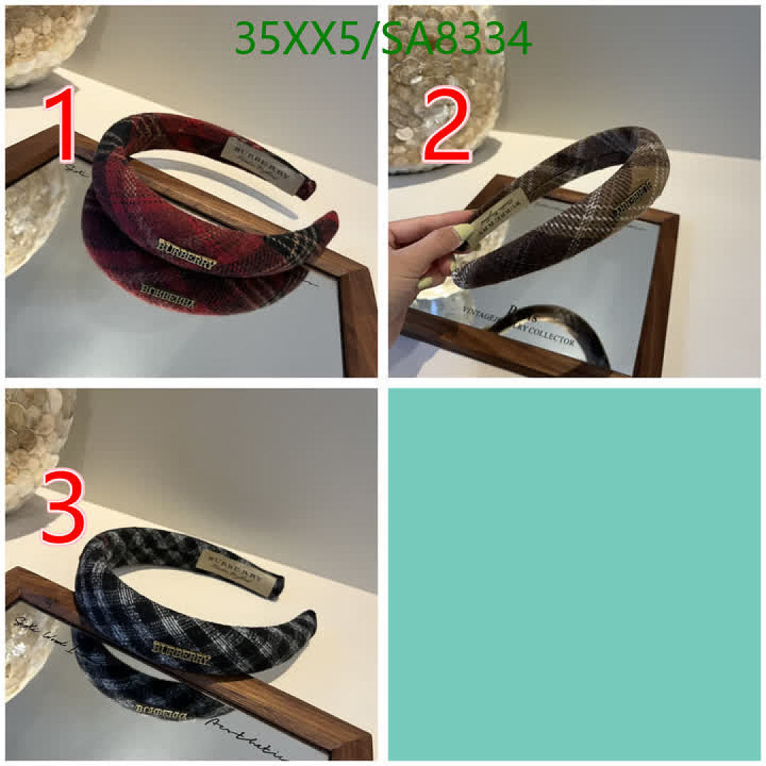 Burberry-Headband Code: SA8334 $: 35USD