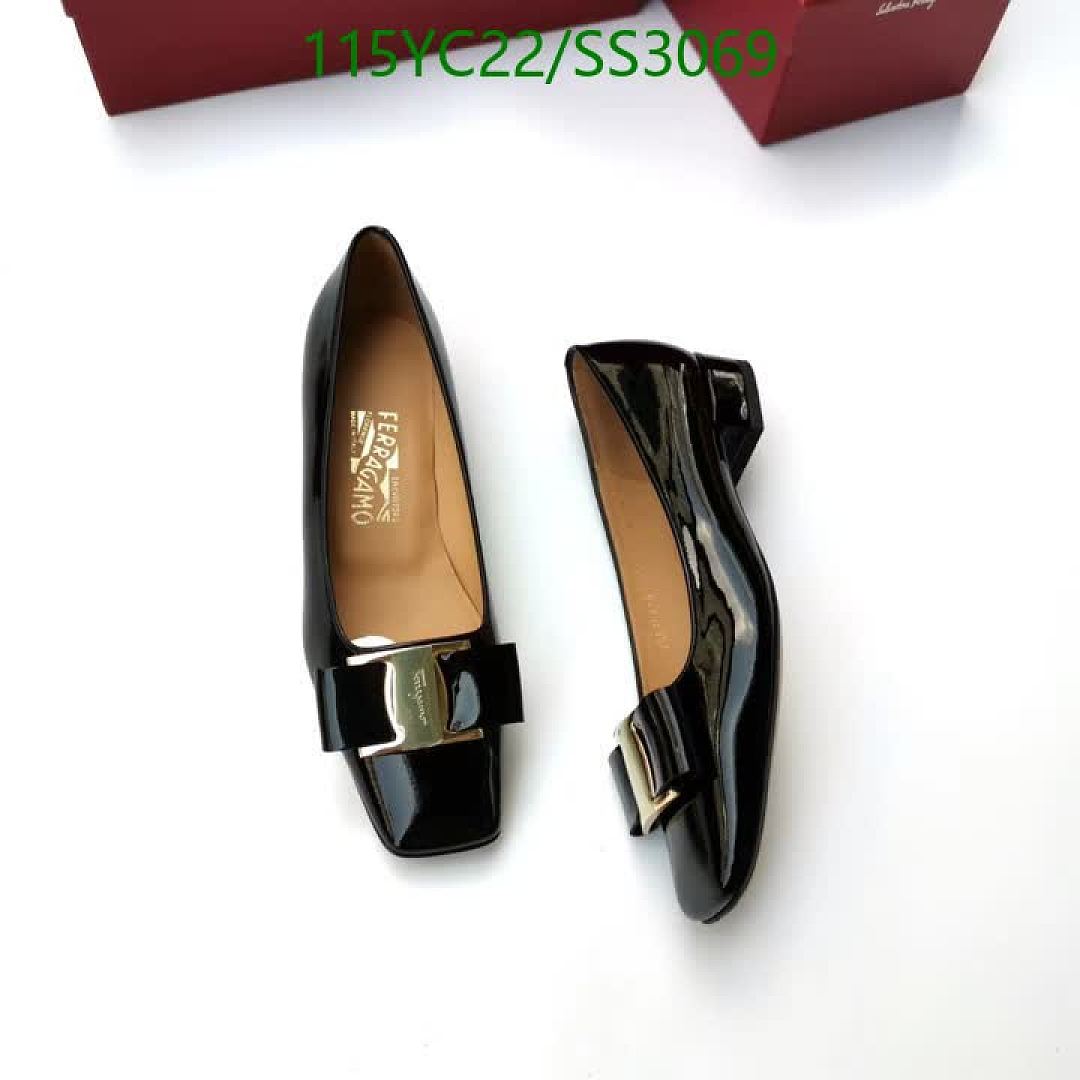 Ferragamo-Women Shoes Code: SS3069 $: 115USD