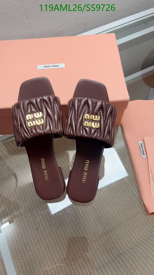 Miu Miu-Women Shoes Code: SS9726 $: 119USD