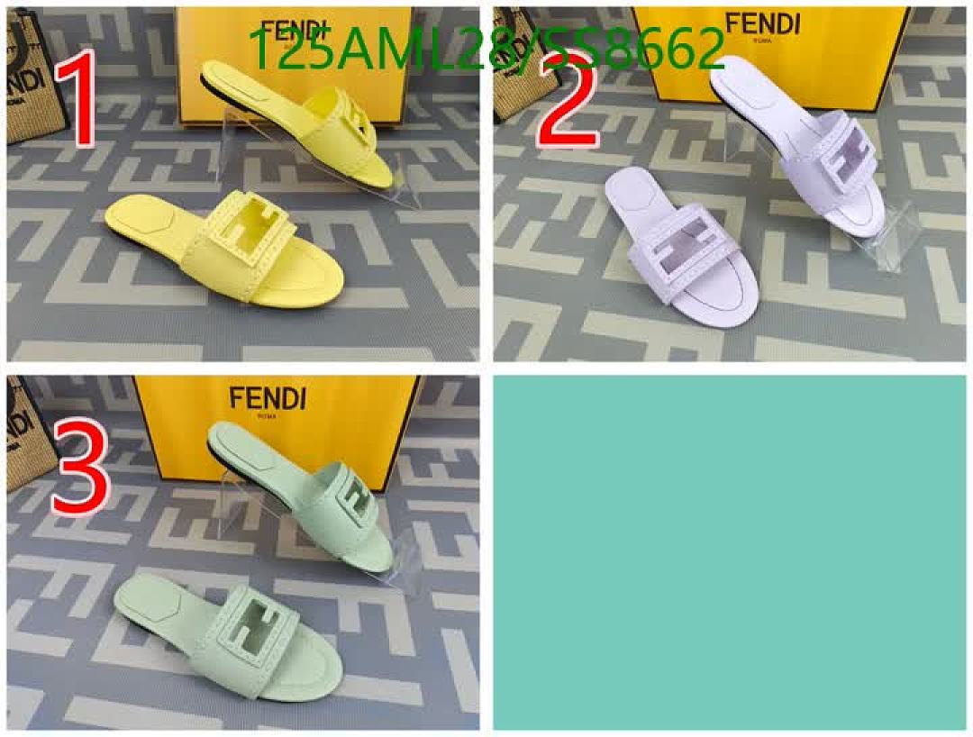 Fendi-Women Shoes Code: SS8662 $: 125USD