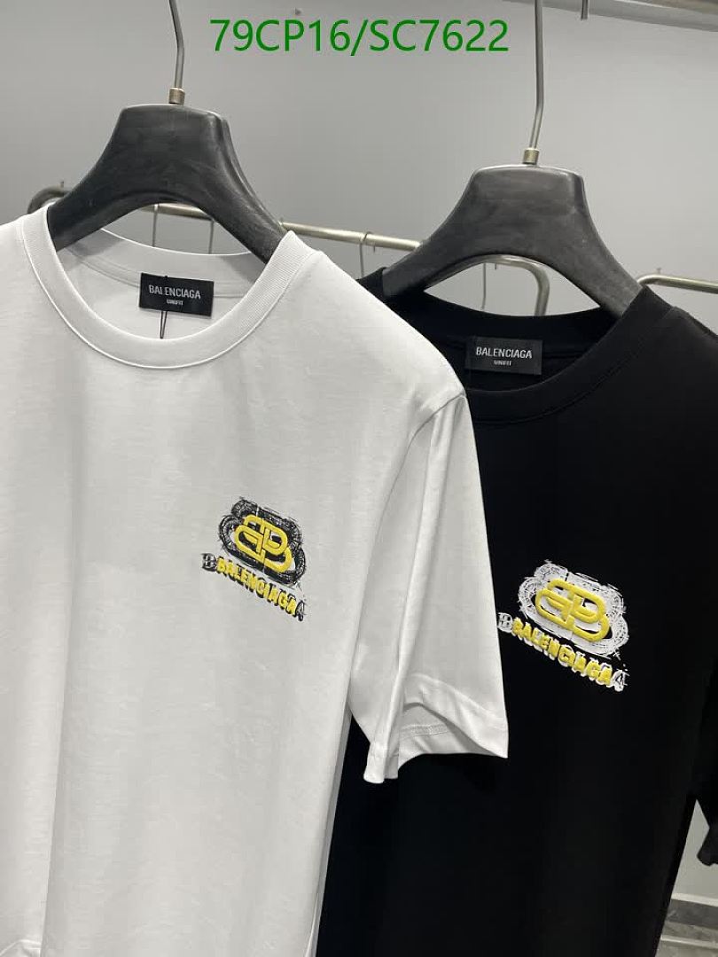 Balenciaga-Clothing Code: SC7622 $: 79USD