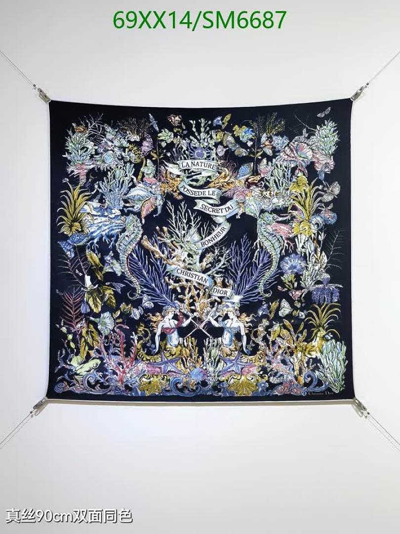 Dior-Scarf Code: SM6687 $: 69USD