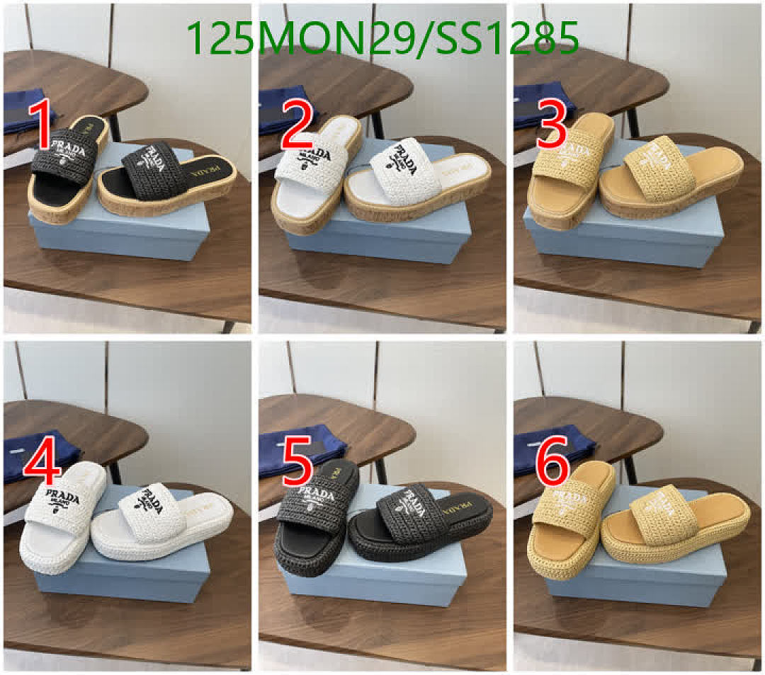 Prada-Women Shoes Code: SS1285 $: 125USD