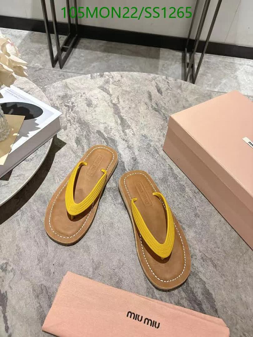 Miu Miu-Women Shoes Code: SS1265 $: 105USD
