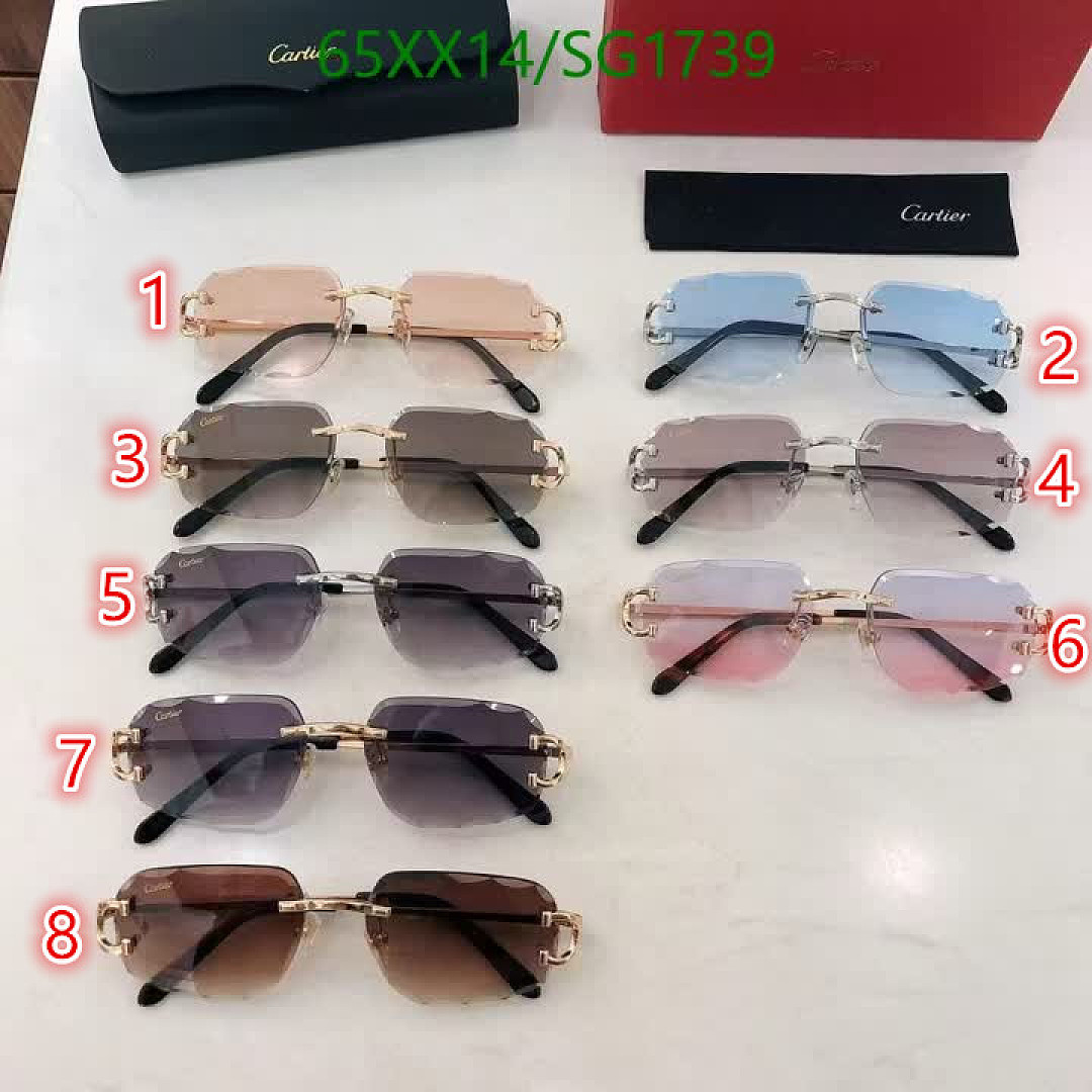 Cartier-Glasses Code: SG1739 $: 65USD