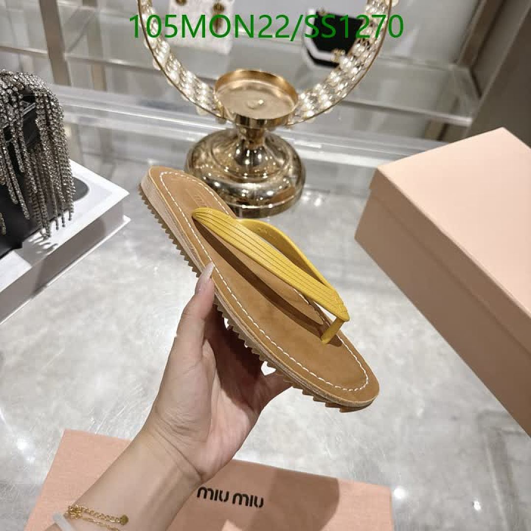 Miu Miu-Women Shoes Code: SS1270 $: 105USD