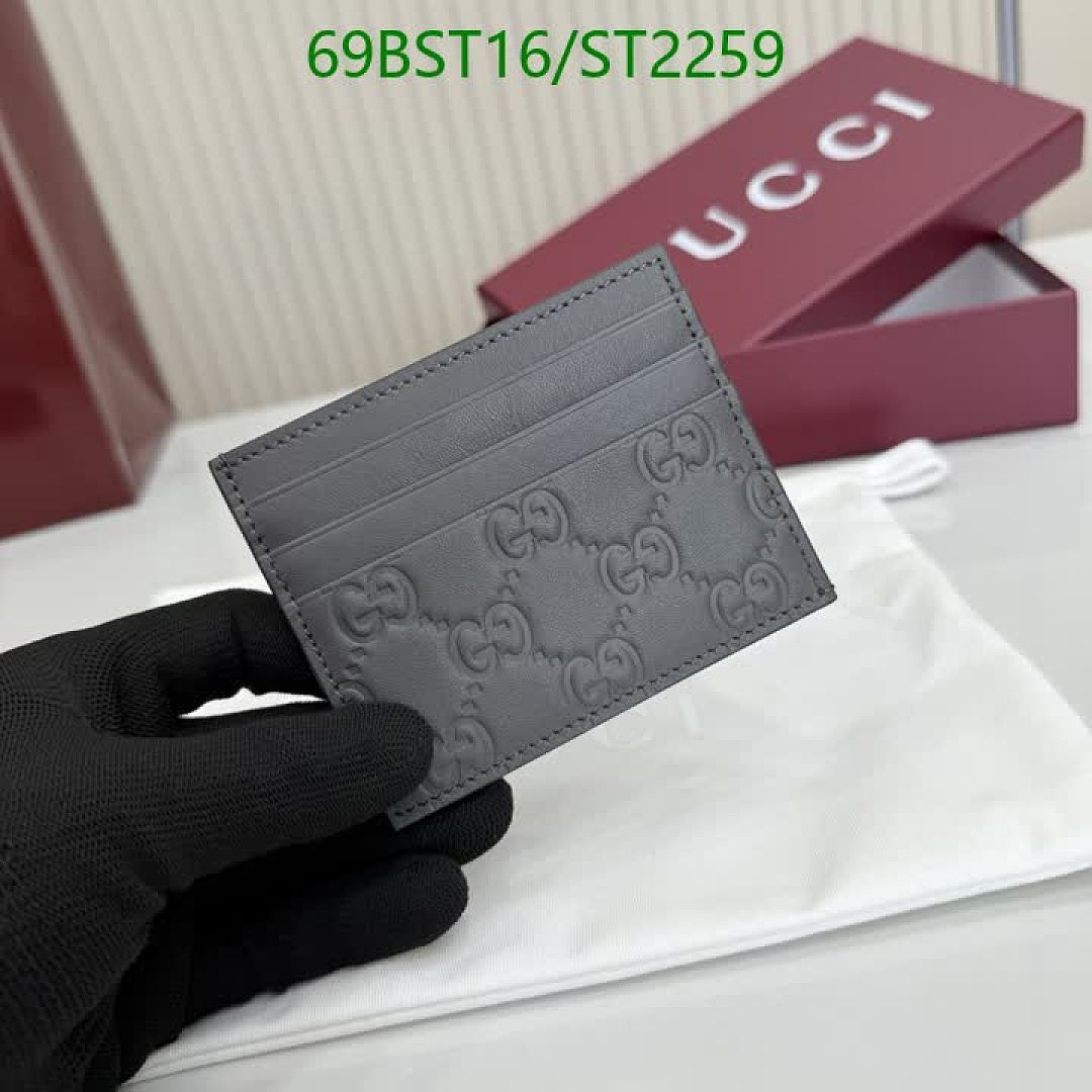 Gucci-Wallet Mirror Quality Code: ST2259 $: 69USD