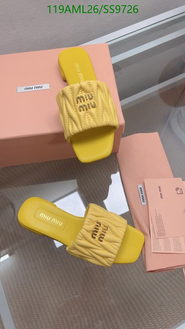 Miu Miu-Women Shoes Code: SS9726 $: 119USD