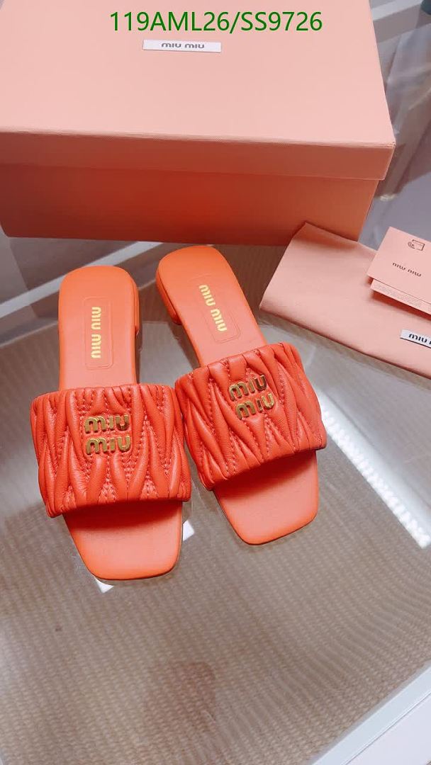 Miu Miu-Women Shoes Code: SS9726 $: 119USD