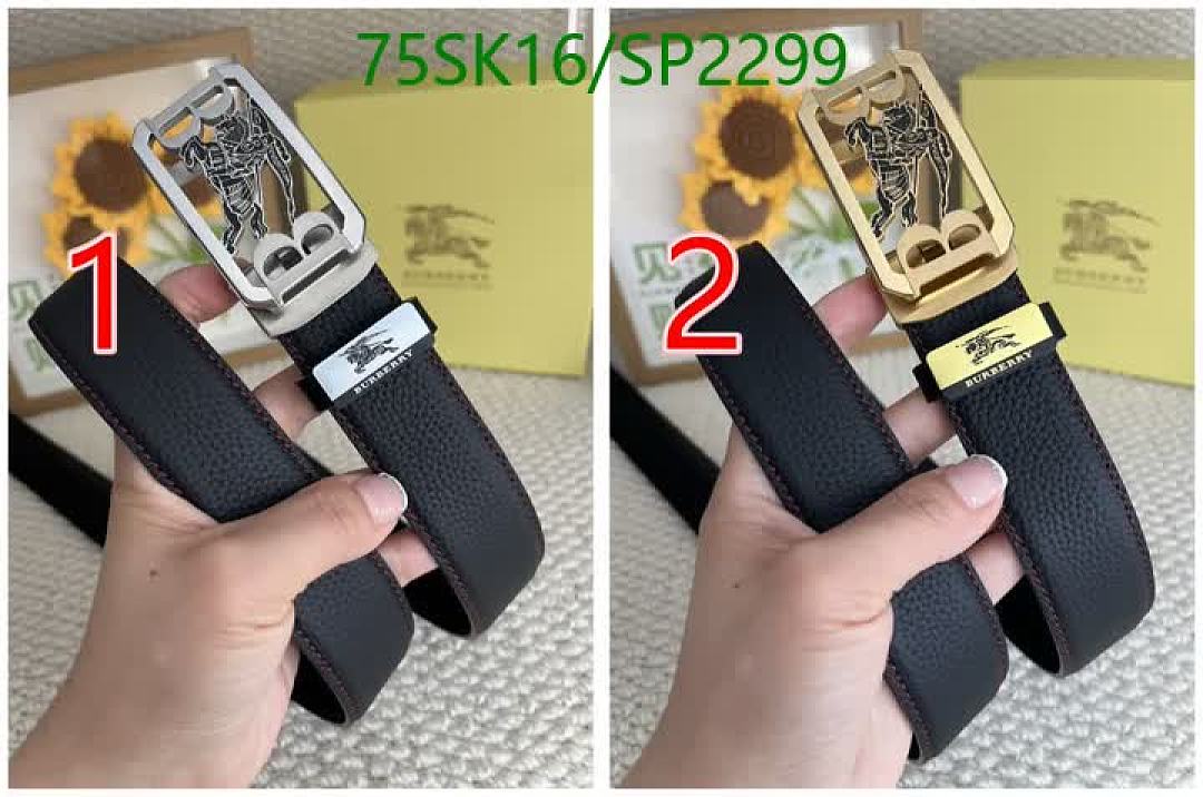 Burberry-Belts Code: SP2299 $: 75USD