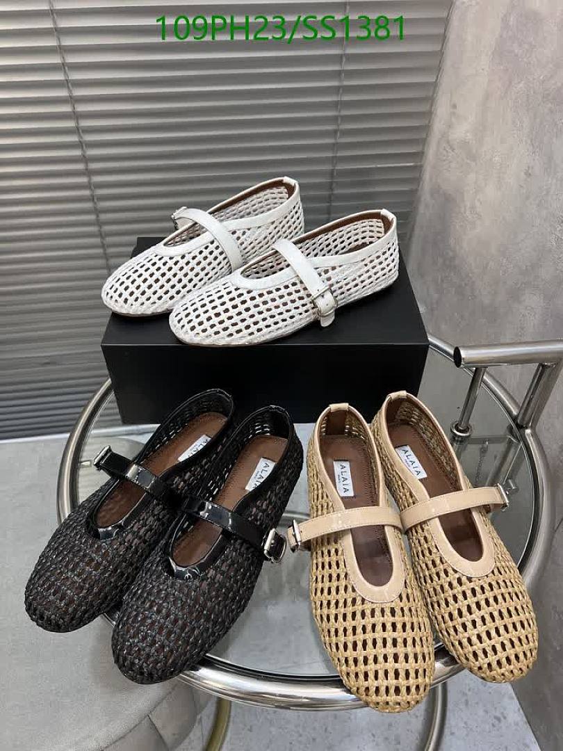 Alaia-Women Shoes Code: SS1381 $: 109USD