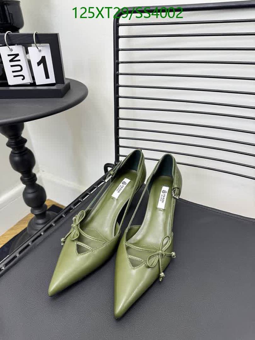 Prada-Women Shoes Code: SS4002 $: 125USD