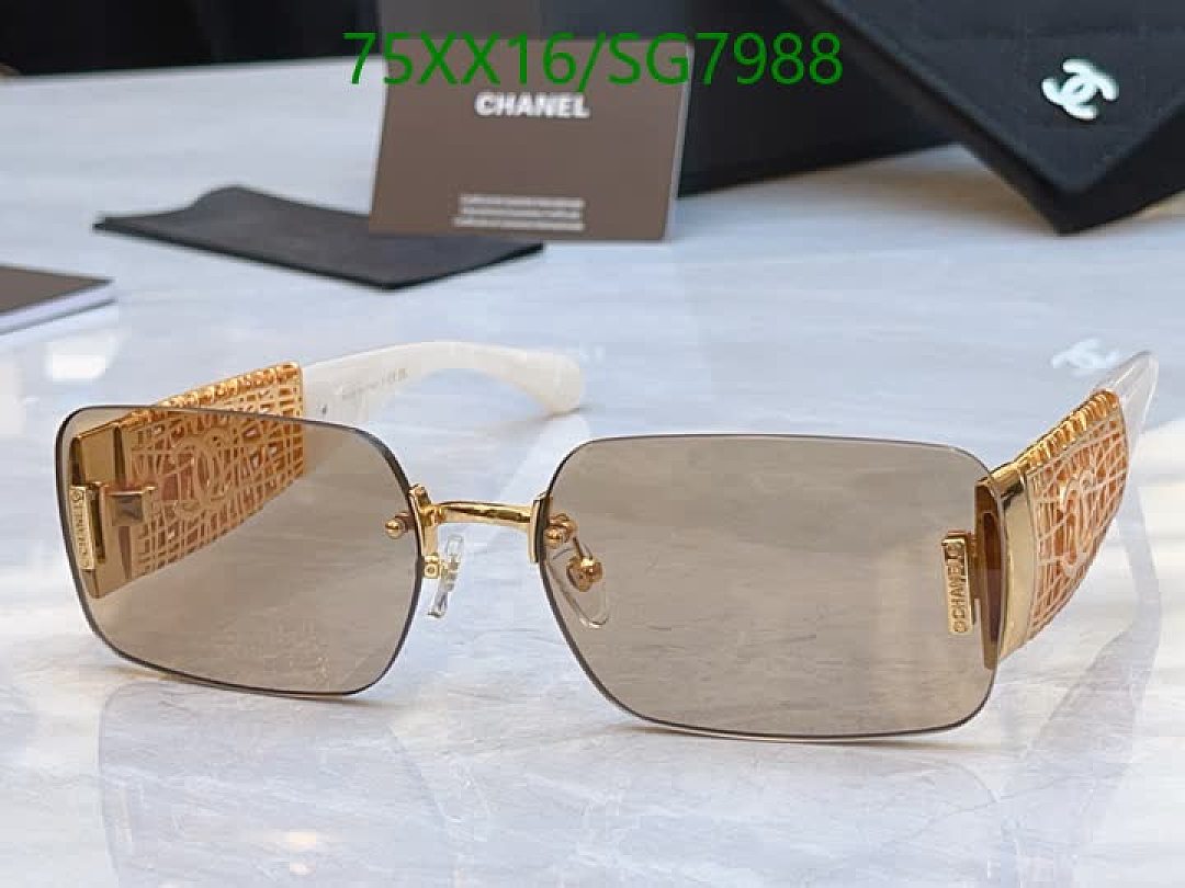 Chanel-Glasses Code: SG7988 $: 75USD