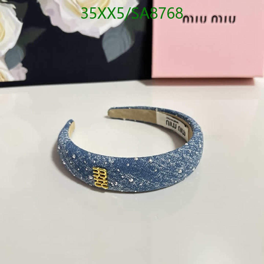 MIU MIU-Headband Code: SA8768 $: 35USD